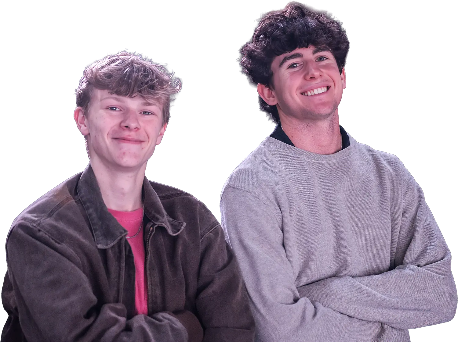 Cut out of two ngStudents.